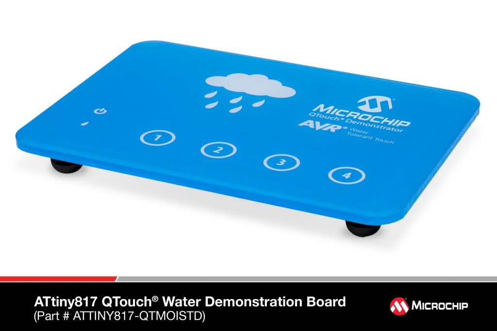 attiny817-qtouch-water-demonstration-board