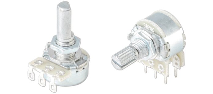 New Rotary Potentiometer Series Offers Single or Dual Gang Options