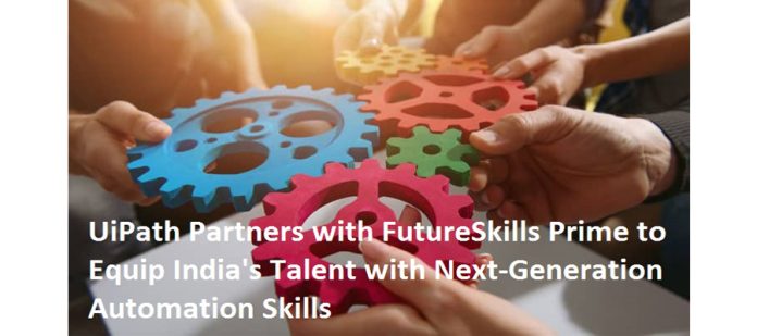 UiPath Partners with FutureSkills Prime to Equip India's Talent with Next-Generation Automation Skills