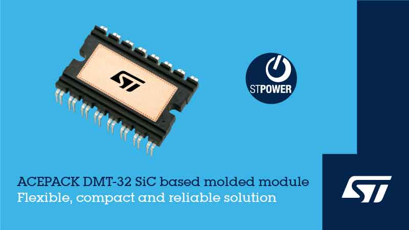 STMicroelectronics’ Dual-inline Silicon-carbide Power Modules Offer ...