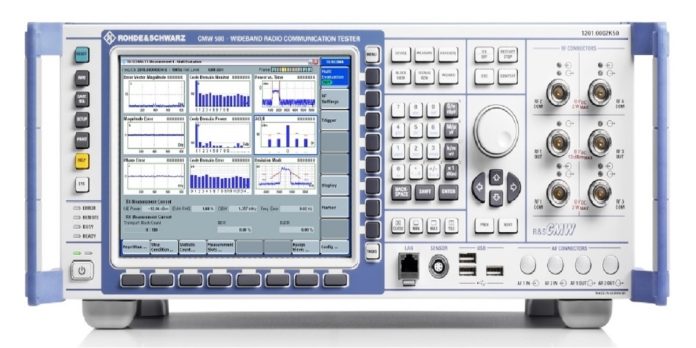 Press release of Rohde & Schwarz about achieving its full coverage of Skylo's test plan for NB-NTN devices, enabling SMS services