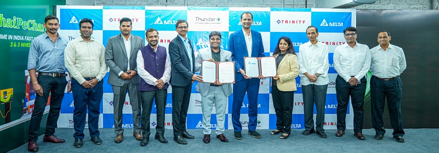 Delta to Provide Made-in-India High-efficiency Rectifiers to ThunderPlus for its Fast Chargers for Low Voltage 2W and 3W EVs